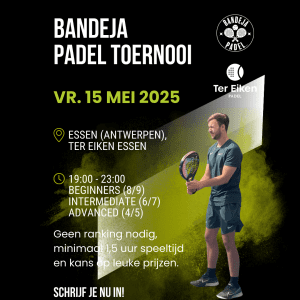 Tournament Ter Eiken Essen - Antwerpen - 15 May