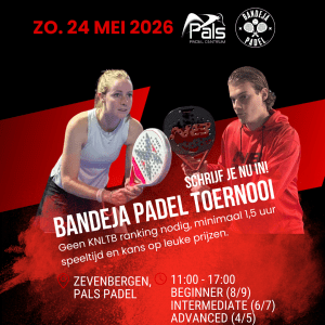 Toernooi Padel Centrum Pals - Zevenbergen - 24 mei