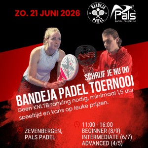Toernooi Padel Centrum Pals - Zevenbergen - 21 juni