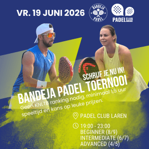 Toernooi Padel Club Laren- Laren - 19 juni