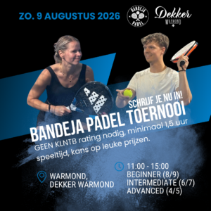 Toernooi Dekker Warmond - Leiden - 9 augustus