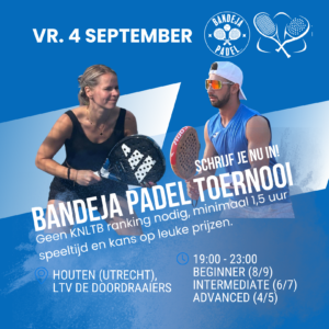 Toernooi LTV de Doordraaiers - Houten (Utrecht) - 4 september