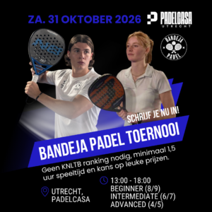 Tournament Padelcasa - Utrecht - 31 October