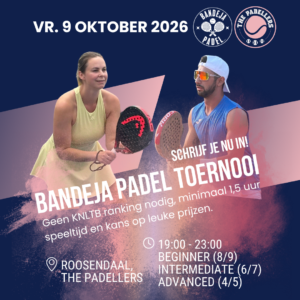 Tournament The Padellers - Roosendaal - 9 oktober