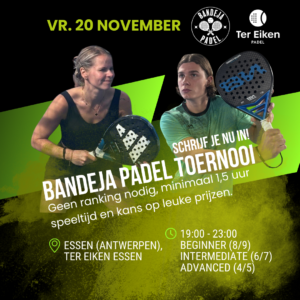 Toernooi Ter Eiken - Essen - 20 november